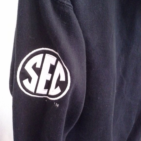Blue 84 Sportswear men's hoodie Size M Black University of Missouri Raised logo - Picture 5 of 8